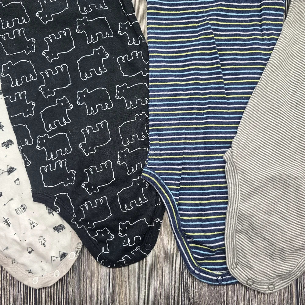 Carter's Set of 4 12 Month Baby Onesies Bundle